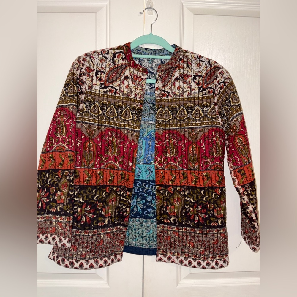 PHOOL QUILTED REVERSIBLE JACKET NO TAG - Picture 6 of 10